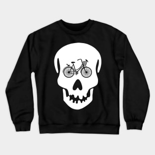 Bike skull Crewneck Sweatshirt